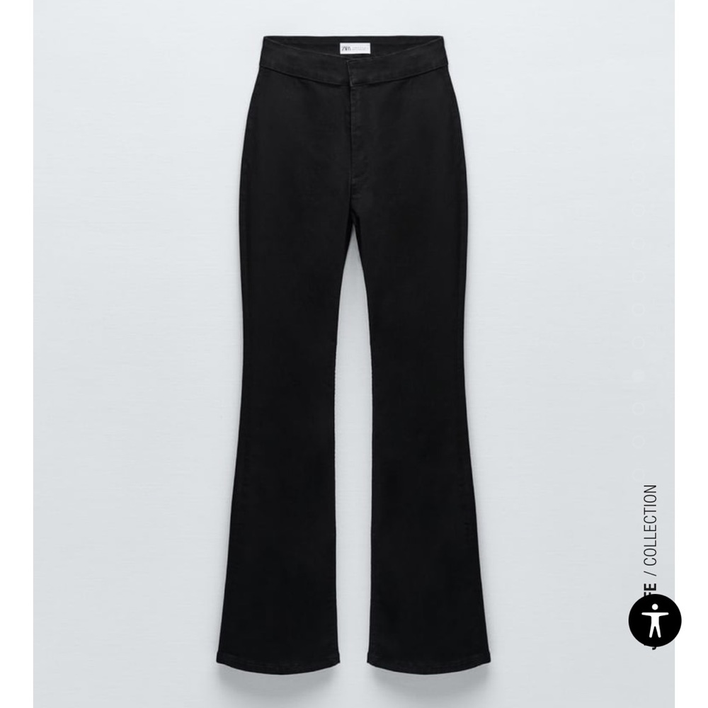 Flare Black Jeggings